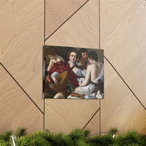 The Musicians by Caravaggio. Canvas Print. - Etsy
