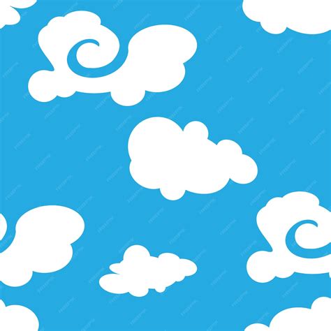 Blue Sky With Clouds Clip Art