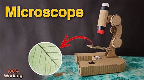 Image result for How Make a Microscope Using Cardboard
