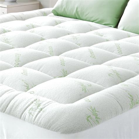 Ultra Soft Twin Size Mattress Topper - Viscose Made from Bamboo Pillow ...
