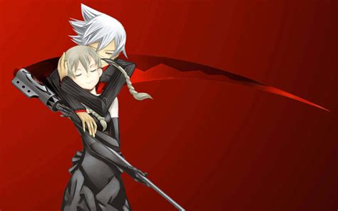 Download Soul Eater Anime Couple Background | Wallpapers.com