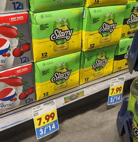 Starry Lemon Lime Soda 12-Packs Just $3.67 At Kroger - iHeartKroger