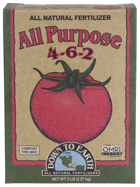 Down To Earth All Purpose Mix 4-6-2 - Koolau Farmers