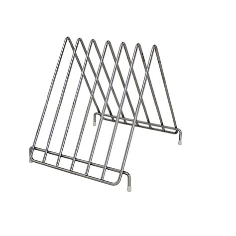 ST.STEEL CUTTING BOARD RACK, stainless steel, , Cutting boards - De Buyer