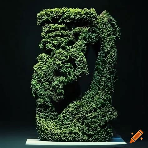 Sculpture-style of hd hedge maze game, stunning focal-depth, masterful ...