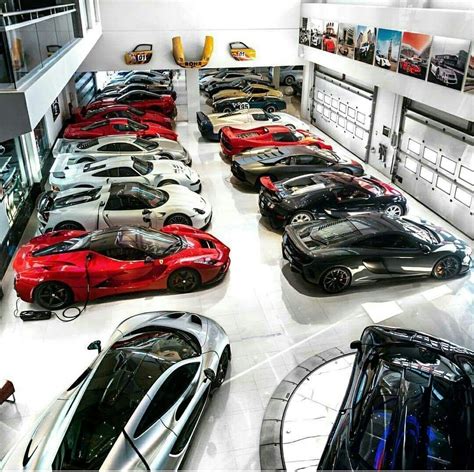 Dream garage. Bugatti. Pagani. Lamborghini. Porsche. Aston Martin ...