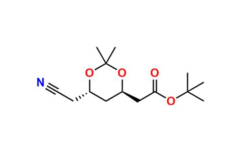 Atorvastatin Acetonide t-Butyl Ester Side Chain (4R,6S)-Isomer | CAS No ...