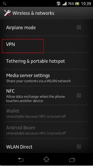 Image result for How to Setup a VPN Connection On Android