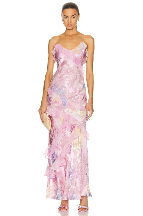 LoveShackFancy Rialto Dress in Candy Sparkle | FWRD