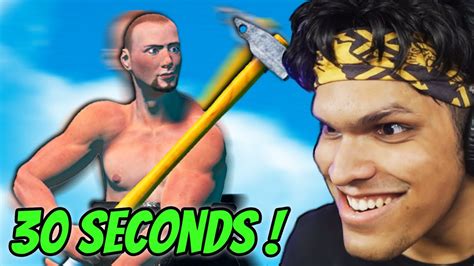 Image result for Getting Over It Main Menu