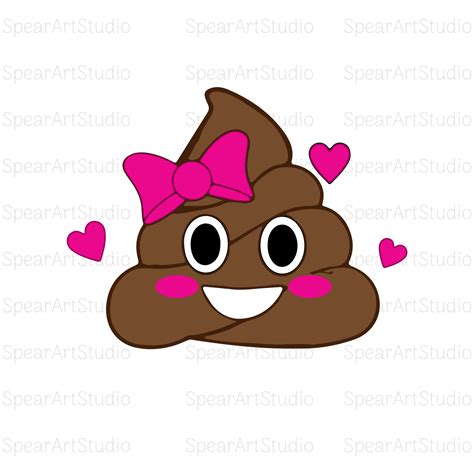Poop Emoji Svg Png Pdf Poop Face Emoji Svg Poop Clipart - Etsy Singapore