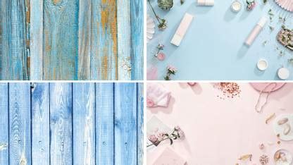 Royalkart (Pack of 2) FlatLay Tabletop Photography Backdrops for Food ...