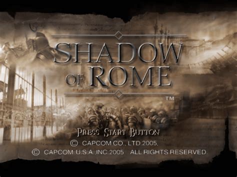 Shadow of Rome Images - LaunchBox Games Database