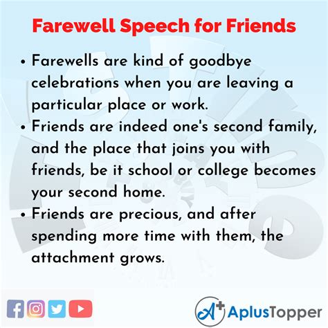 Farewell speech for colleague – Artofit