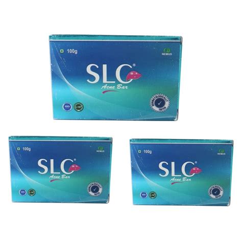 Buy SLC Acne Bar 100Gm Pack of - 3 Online at Low Prices in India ...