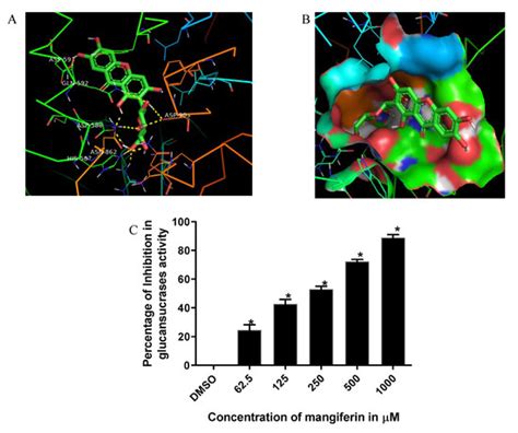 Inhibitory Potential of Mangiferin on Glucansucrase Producing ...