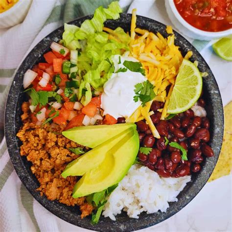 Ground Turkey Taco Bowls - Simply Scratch Made