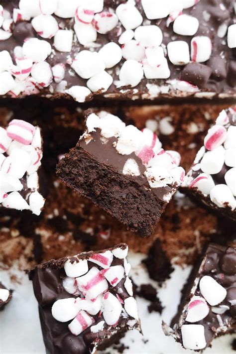 Rocky Road brownie - Opskrift på glutenfri brownie med Rocky Road topping