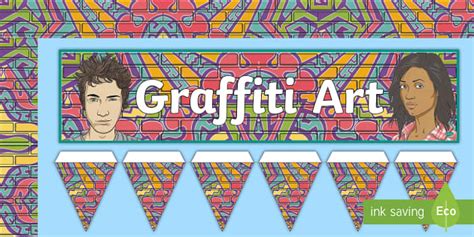 Classroom Graffiti-Themed Display Pack - Primary Resources