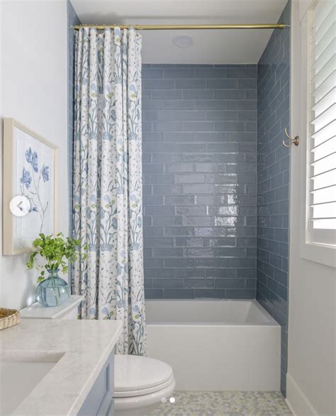 Blue and White Bathroom Decor