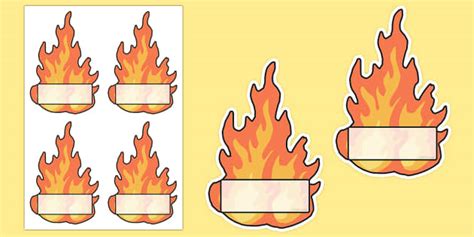 👉 Flame Editable Self-Registration Labels (teacher made)