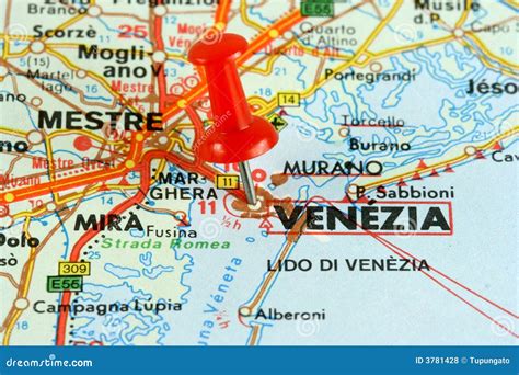 Venice Italy Geography Map