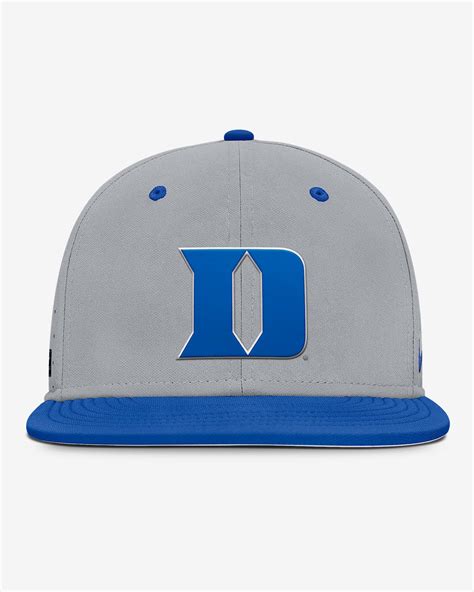 Duke Blue Devils Dugout True Men’s Nike Dri-FIT College Fitted Hat ...