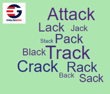 50 Rhyming Words Exercises with Picture Puzzles - English Learning ...