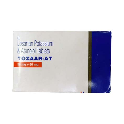 Tozaar At Strip Of 15 Tablets: Uses, Side Effects, Price & Dosage ...