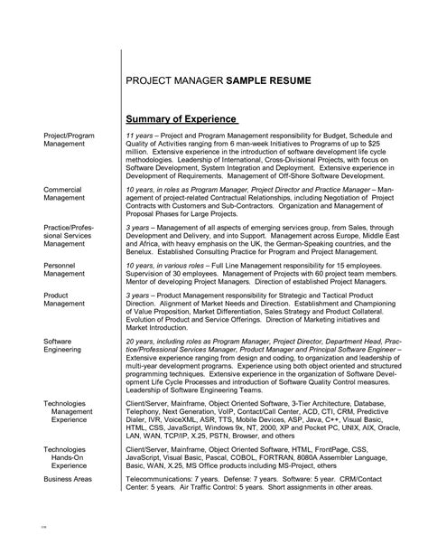 Heartwarming Best Professional Summary For Resume Software Developer Example