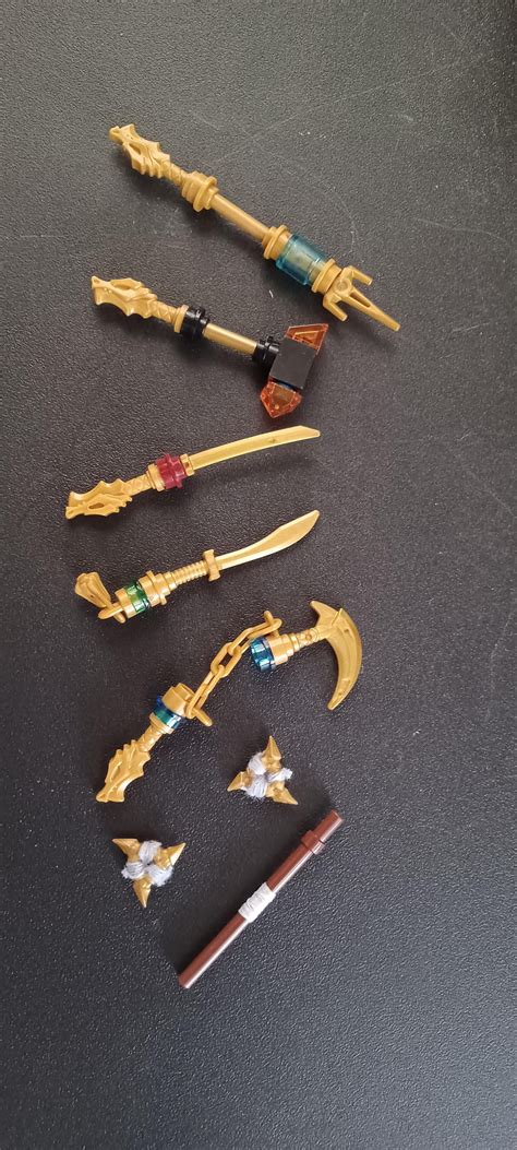 Ninjago Weapons For 2022 And Veacies Ninga