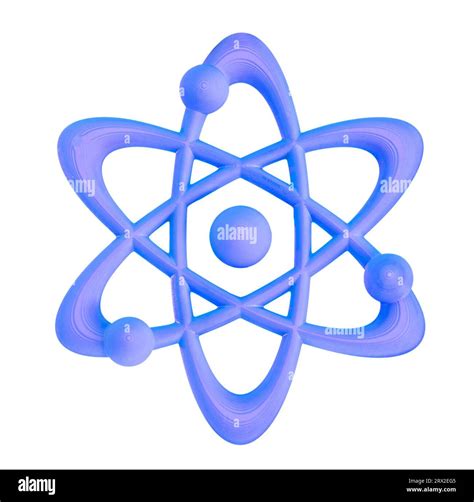 Three Dimensional 3D neutron symbol Stock Photo - Alamy