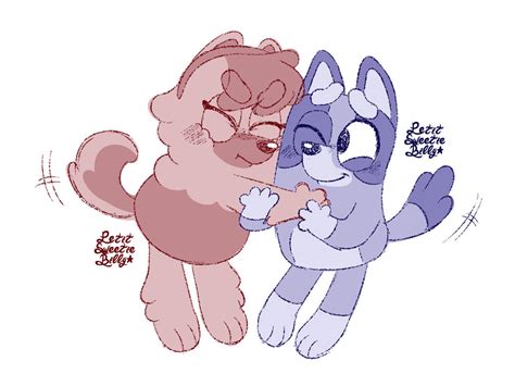 Judo and Bluey by petitsweetiebilly on DeviantArt