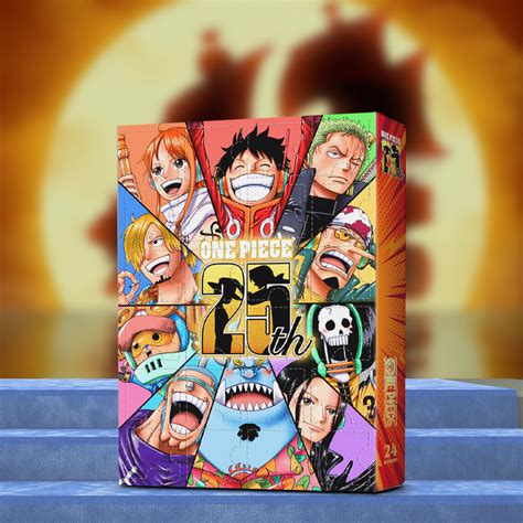 Anime One Piece Advent Calendar - 25th Anniversary Limited Edition ...