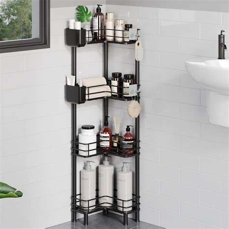Rebrilliant 4 Tier Floor Standing Corner Shower Caddy - Wayfair Canada