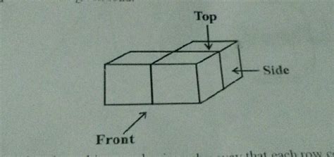 6. Draw the front, side and top views of the given solid. a. b ...