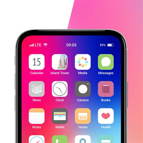 Phone App Mockups Set on Yellow Images Creative Store - 41313