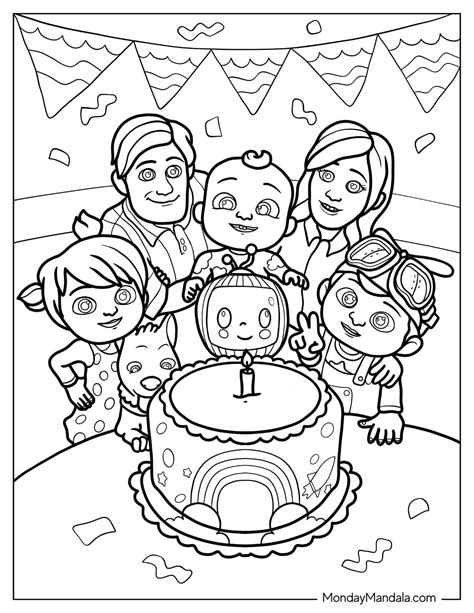 Cocomelon coloring pages free pdf printables – Artofit