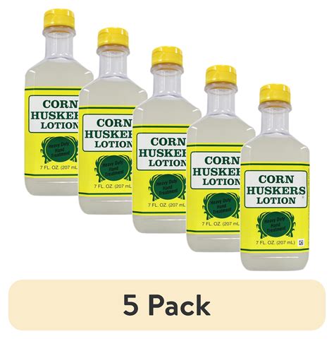 (5 pack) Corn Huskers Heavy Duty Oil Free Hand Lotion 7 fl oz - Walmart.com