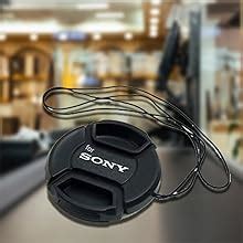 Buy SHOPEE 55mm Replacement Lens Cap Cover for Sony Alpha Lens with ...