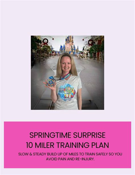10 Mile Run Training Plan — runDisneyDPT