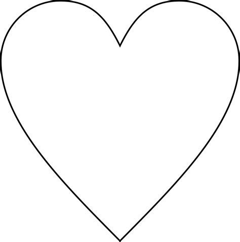 Outline Of A Heart