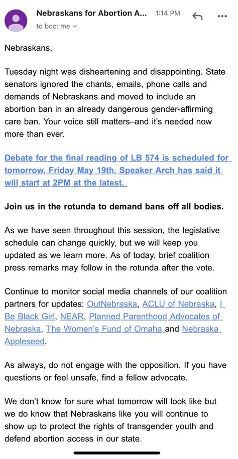 3rd and Final Vote on LB574 - Friday @ 2 PM at the Capitol - Nebraska ...