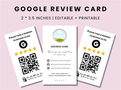 Image result for Google Maps Review Card Scan Code
