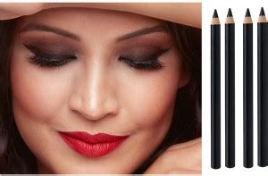 SEUNG PERFECT LOOK DARK BLACK PENCIL KAJAL FOR DRAMATIC EYE LOOK SMUDGE ...