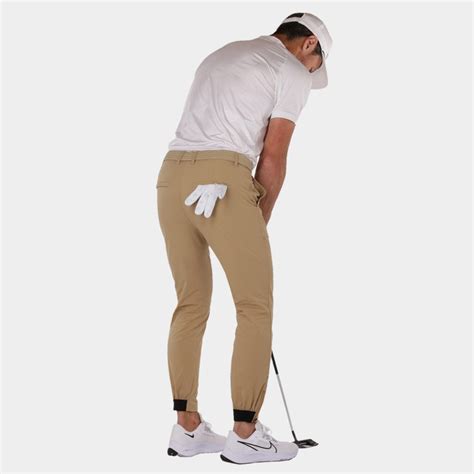 Shop Tour Golf Jogger Pants Khaki | Shop Avalon Men's Golf Pants