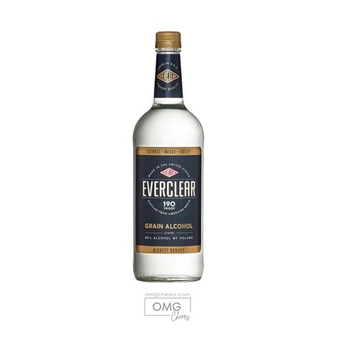 Everclear Grain Alcohol 190 Proof 750ML – OMGCHEERS