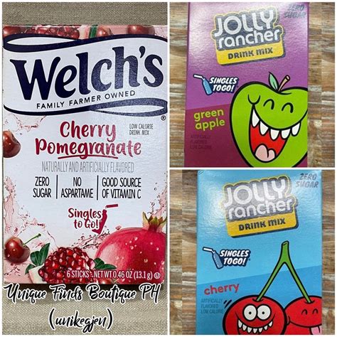 Jolly Rancher & Welch's Zero Sugar Drink Mix | sugar free juice powder ...