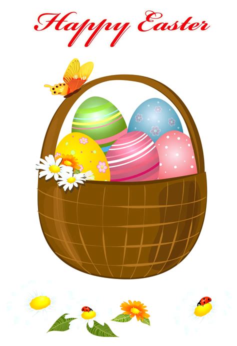 Easter Basket Clip Art Free - ClipArt Best
