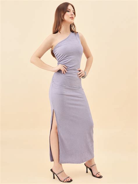 Asymmetric Maxi Bodycon Dress with Side Slit – Aayu Creation Pvt Ltd.